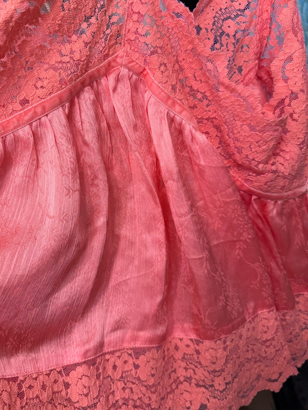 NWT Free People FP Intimately Fiona Satin Cami - conch shell pink - S, M, L - Picture 8 of 11